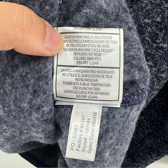 Antigua NFL New England Patriots Fortune 1/4 Zip Pullover - Navy- Size L- NWT - Picture 9 of 12